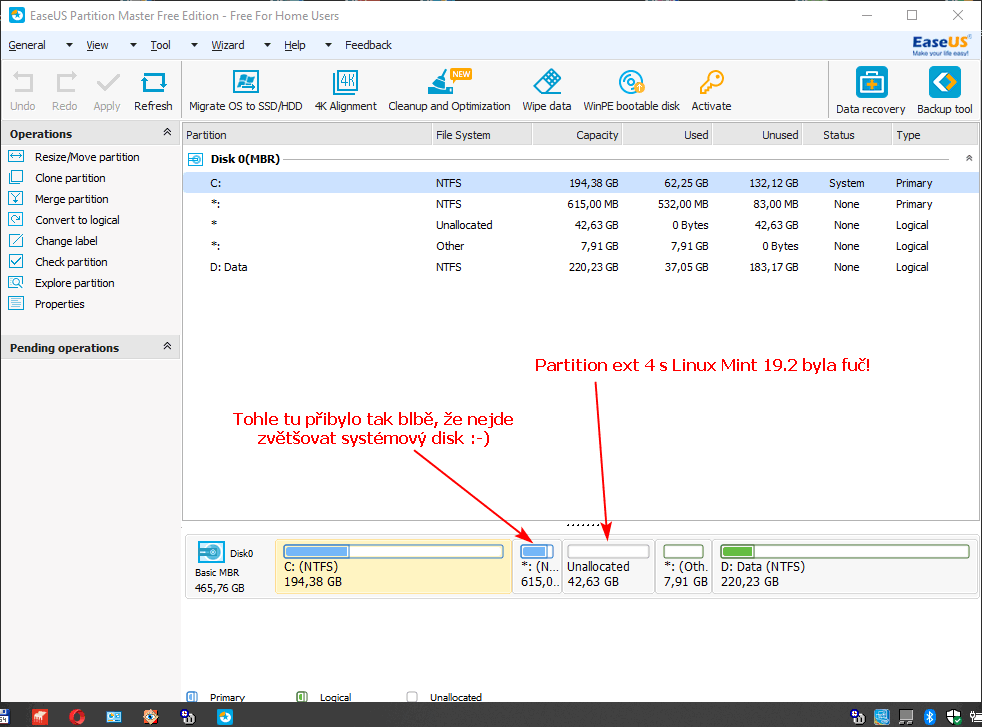 partition ext 4 byla fu